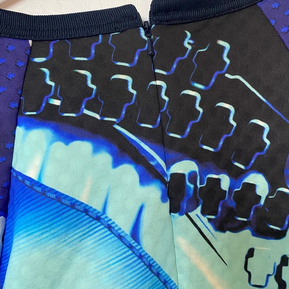 RARE Mary Katrantzou sweater dress long sweatshirt size M - Picture 5 of 7